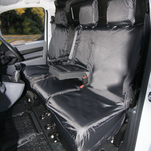 Load image into Gallery viewer, Heavy-Duty Covers to fit Front 3 Seats Vauxhall Vivaro, Toyota Proace, Fiat Scudo, Peugeot Expert & Citroen Dispatch