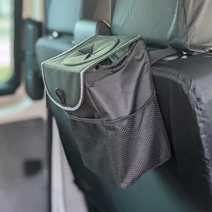 Waterproof Travel Bin. Van Bin or Car Bin with Storage Pockets