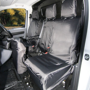 Heavy-Duty Covers to fit Front 3 Seats Vauxhall Vivaro, Toyota Proace, Fiat Scudo, Peugeot Expert & Citroen Dispatch