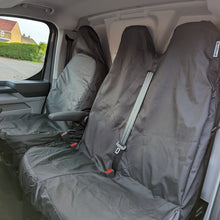 Load image into Gallery viewer, Waterproof Seat Covers To fit NEW Ford Transit CUSTOM 2023 Onwards