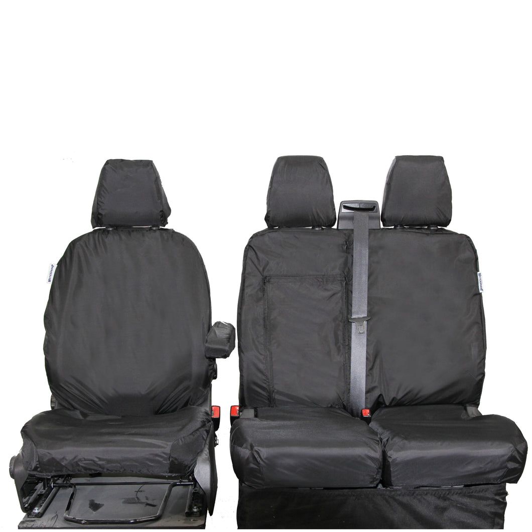 Custom fit for Ford Transit Custom 2013 - 2023 - Waterproof Seat Covers