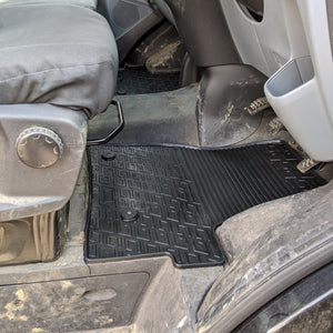 Tailored Heavy Duty Rubber Floor Mat - Ford Transit Van - 2014 Onwards