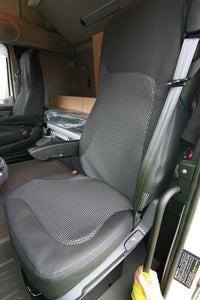 DAF CF Euro 6 Premium Leatherette Seat Covers. Driver & Single Passenger