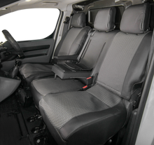 Load image into Gallery viewer, Vauxhall Vivaro - Tailored Premium / Leatherette Seat Cover Set - 2019 Onwards