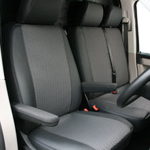 Load image into Gallery viewer, Premium Leatherette Seat Covers Tailored to fit Volkswagen Transporter T5, T6, T6.1