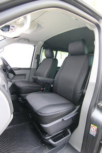 Tailored Premium / Leatherette Seat Cover Set - Ford Transit Custom - 2013 Onwards