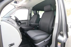 Tailored Premium / Leatherette Seat Cover Set - Ford Transit Custom - 2013 Onwards