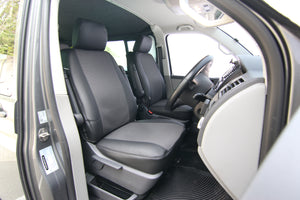 Tailored Premium / Leatherette Seat Cover Set - Ford Transit Custom - 2013 Onwards