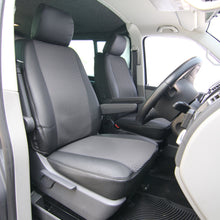 Load image into Gallery viewer, Premium Leatherette Seat Covers Tailored to fit Volkswagen Transporter T5, T6, T6.1