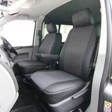 Load image into Gallery viewer, Premium Leatherette Seat Covers Tailored to fit Volkswagen Transporter T5, T6, T6.1