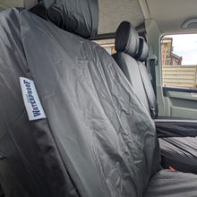Load image into Gallery viewer, Tailored Waterproof Seat Covers to fit Volkswagen Transporter T5/T6/T6.1