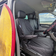 Load image into Gallery viewer, Tailored Waterproof Seat Covers to fit Volkswagen Transporter T5/T6/T6.1