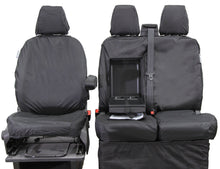 Load image into Gallery viewer, Ford Transit Custom Crew Cab Waterproof Seat Covers Full Set Fronts &amp; Rears