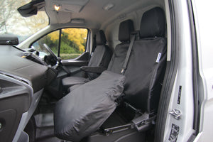 Ford Transit Custom - Tailored Waterproof Seat Covers - Single & Double Set - 2013 Onwards