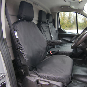 Ford Transit Custom Crew Cab Waterproof Seat Covers Full Set Fronts & Rears