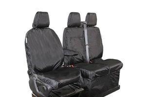 Ford Transit Custom - Tailored Waterproof Seat Covers - Single & Double Set - 2013 Onwards