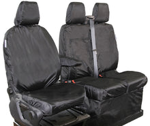 Load image into Gallery viewer, Ford Transit Custom Crew Cab Waterproof Seat Covers Full Set Fronts &amp; Rears