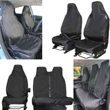 Load image into Gallery viewer, Semi-Tailored Waterproof Seat Covers for Small &amp; Medium Vans - Front 2 or 3 Seat Sets