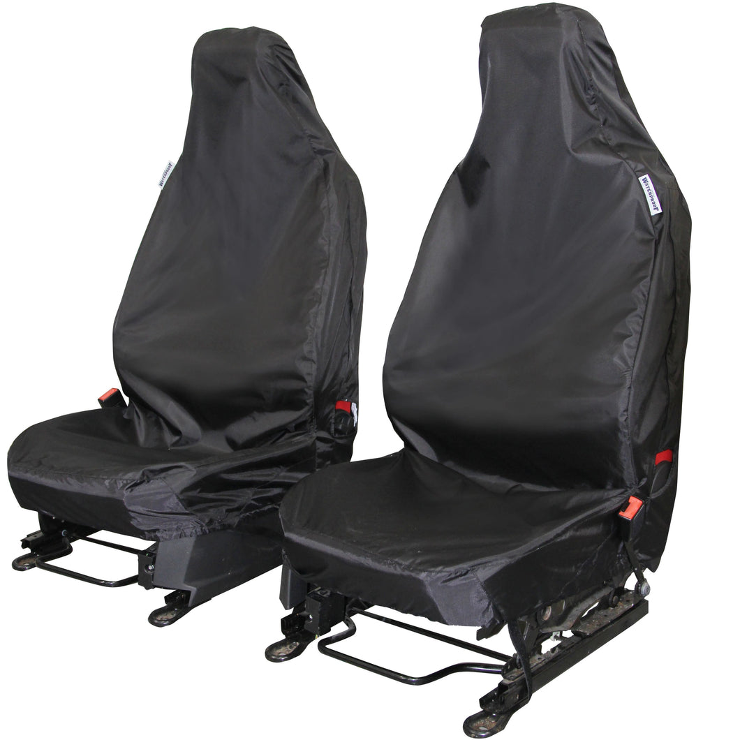 Volkswagen Transporter T6.1 - Semi-Tailored Car Seat Cover Set - 2 x Single Fronts