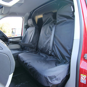 Volkswagen Transporter T6 - Semi-Tailored Waterproof Seat Cover - Driver and Passenger Set