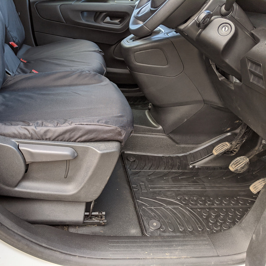 Peugeot Partner III - Tailored Heavy Duty Rubber Floor Mat - 2018 to 2019