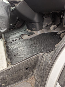 Tailored Heavy Duty Rubber Mats to fit Mercedes Sprinter - 2019 Onwards