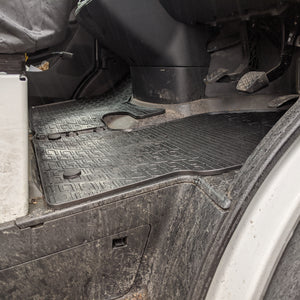 Tailored Heavy Duty Rubber Mats to fit Mercedes Sprinter - 2019 Onwards