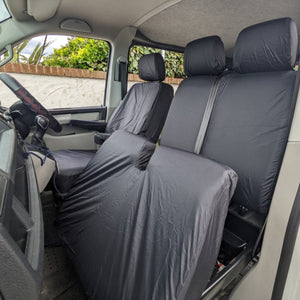 Tailored Waterproof Seat Covers to fit Volkswagen Transporter T5/T6/T6.1