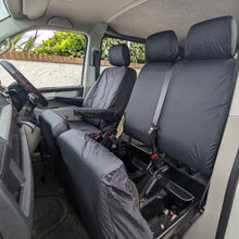 Load image into Gallery viewer, Tailored Waterproof Seat Covers to fit Volkswagen Transporter T5/T6/T6.1